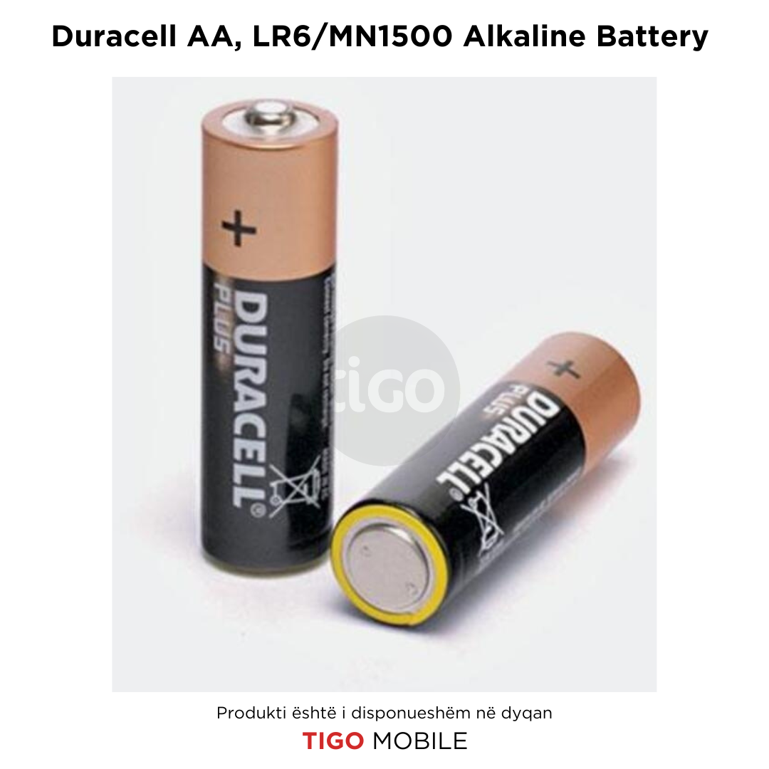 Duracell Bateri Alkaline AA – 1.5V | LR6-MN1500 - 4PC
