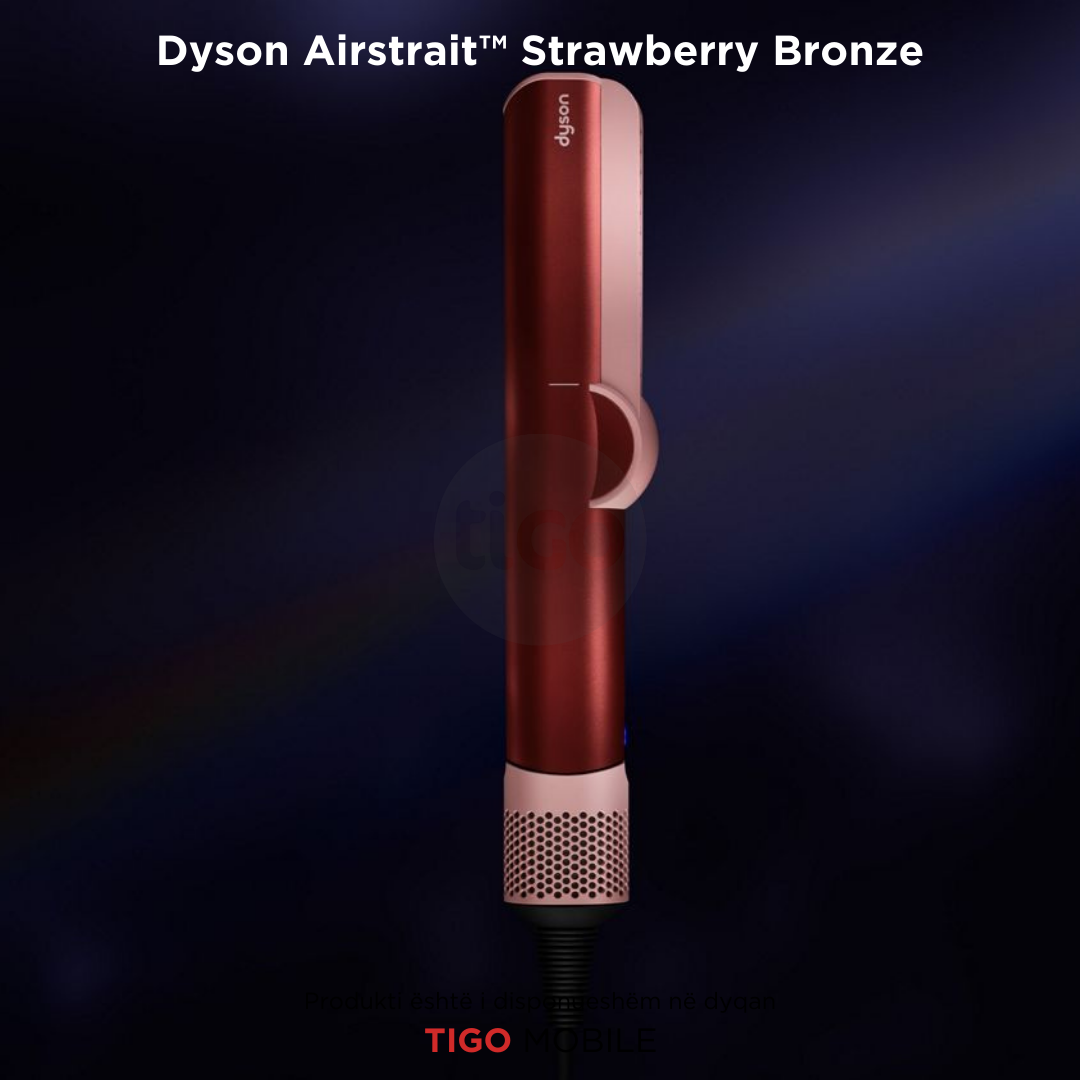 Dyson Airstrait™ straightener and dryer (Strawberry Bronze/Blush Pink)