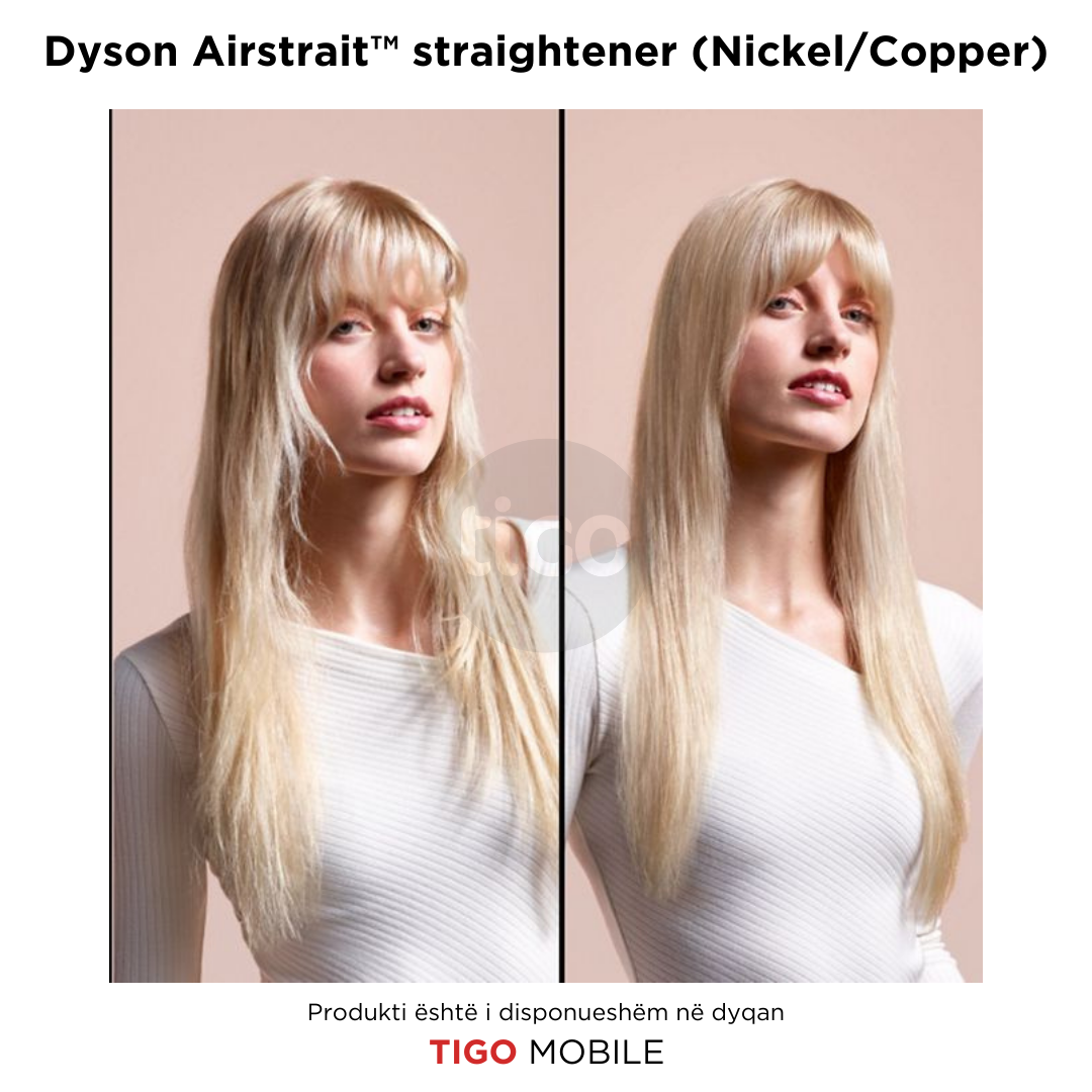 Dyson Airstrait™ straightener (Nickel/Copper)