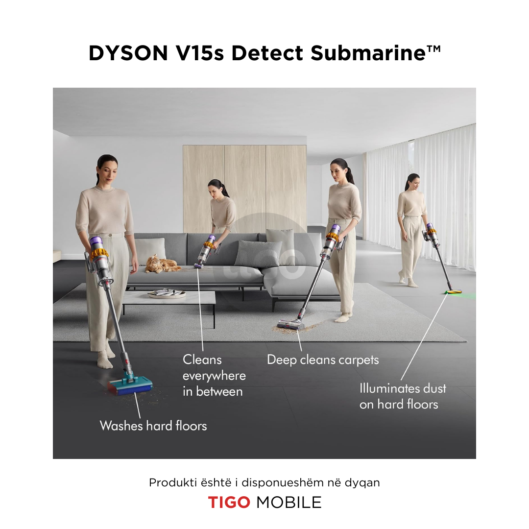 Dyson V15s Detect Submarine