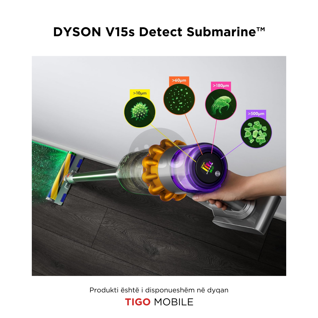 Dyson V15s Detect Submarine