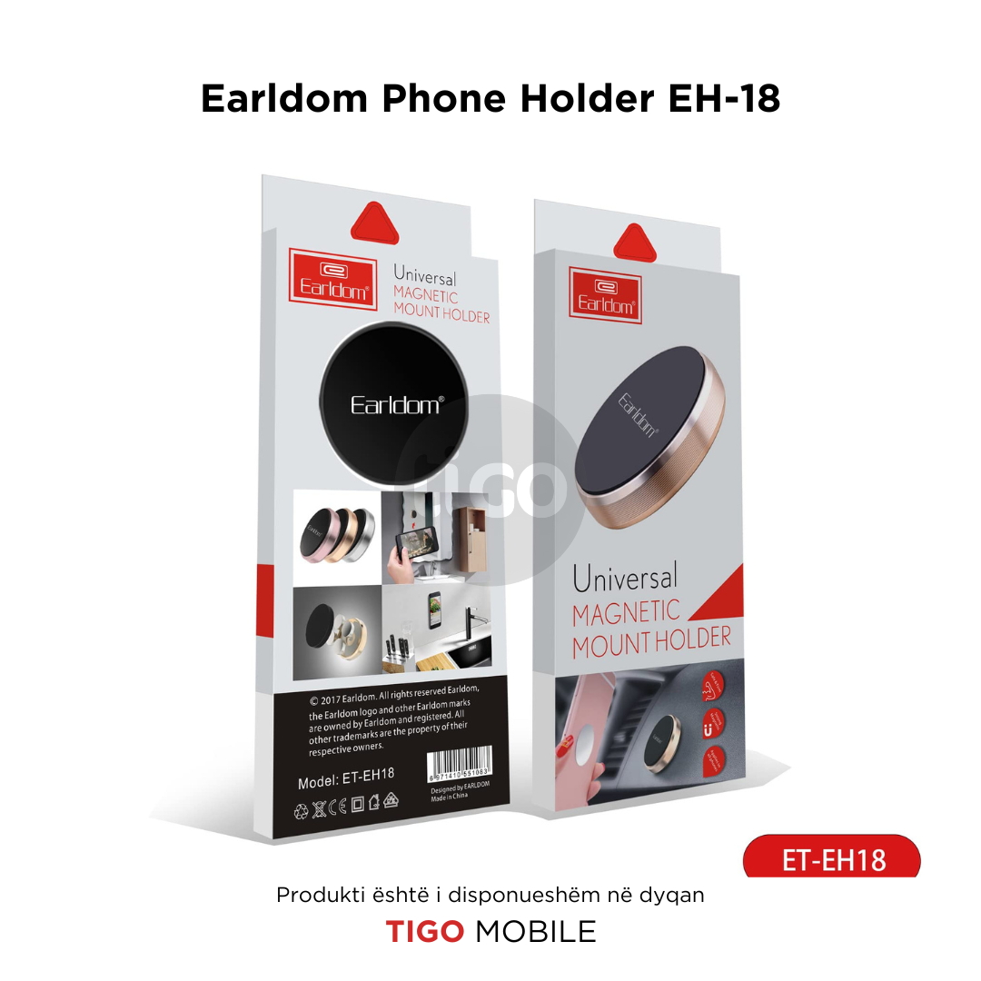 Mbajtes Magnetik - Earldom Phone Holder EH-18
