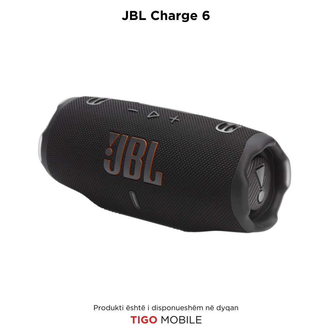 JBL Charge 6 – Boks Portativ Bluetooth me Performancë të Lartë