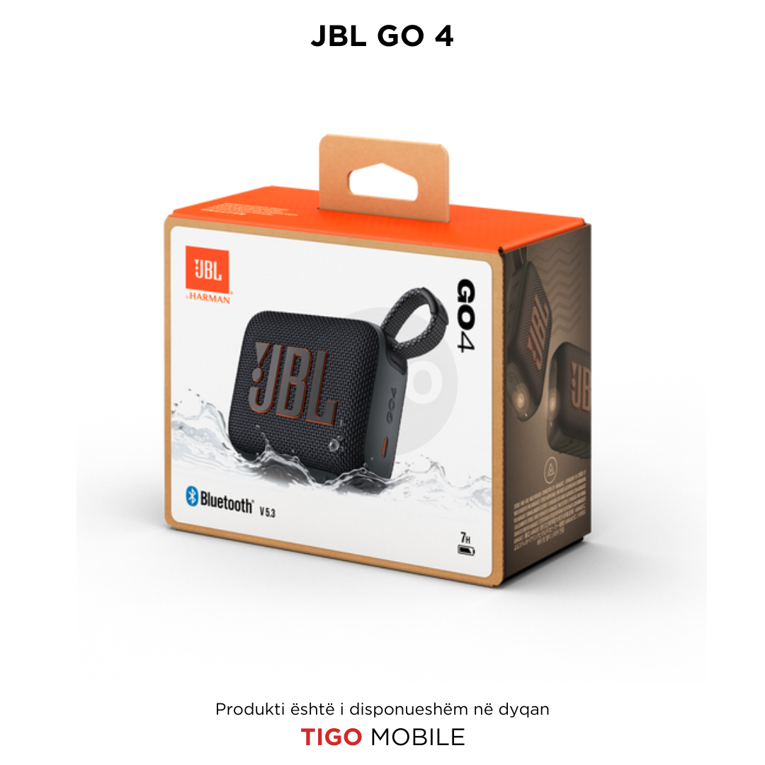 JBL Go 4 – Boks Bluetooth Ultra-Portativ me JBL Pro Sound