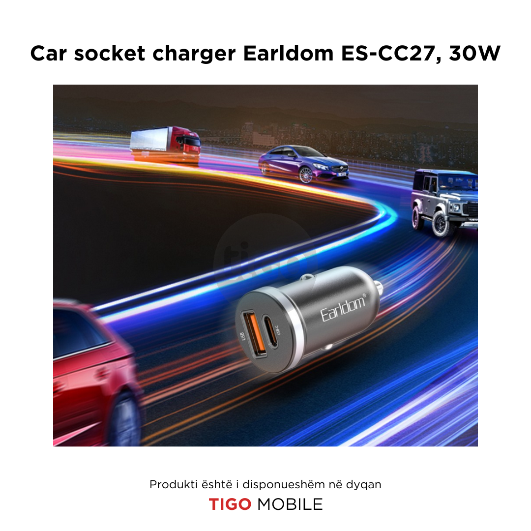 Karikues Makine - Car Charger Earldom ES-CC27