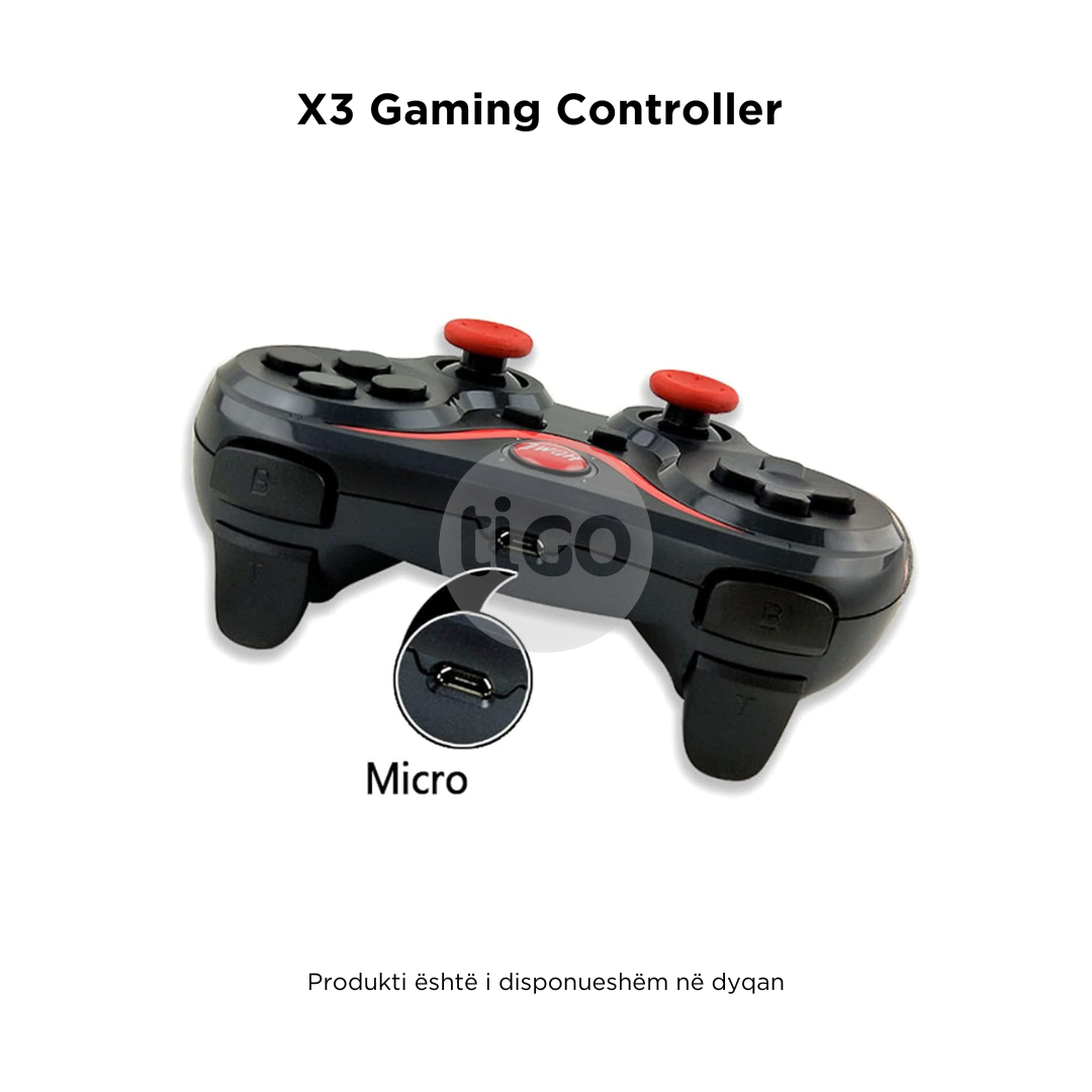 X3 Gaming Controller for PC ,Computer Game Controller Gamepad for Mobile Phone TV CP VR