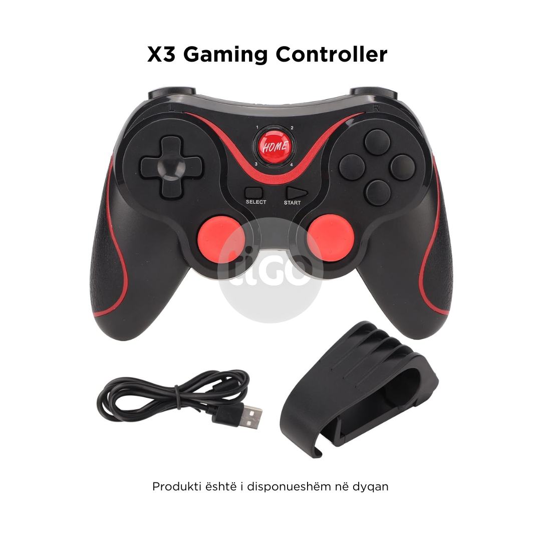 X3 Gaming Controller for PC ,Computer Game Controller Gamepad for Mobile Phone TV CP VR