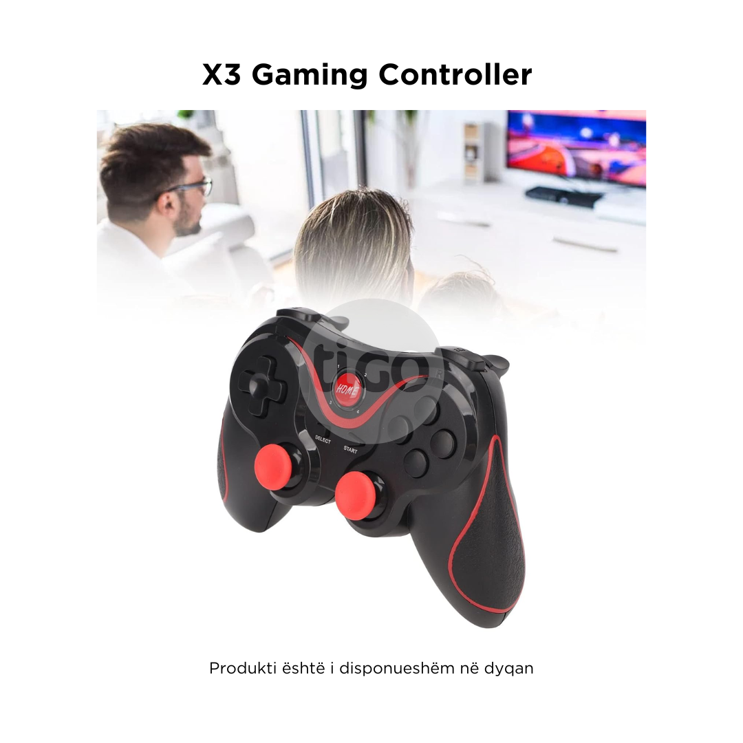 X3 Gaming Controller for PC ,Computer Game Controller Gamepad for Mobile Phone TV CP VR