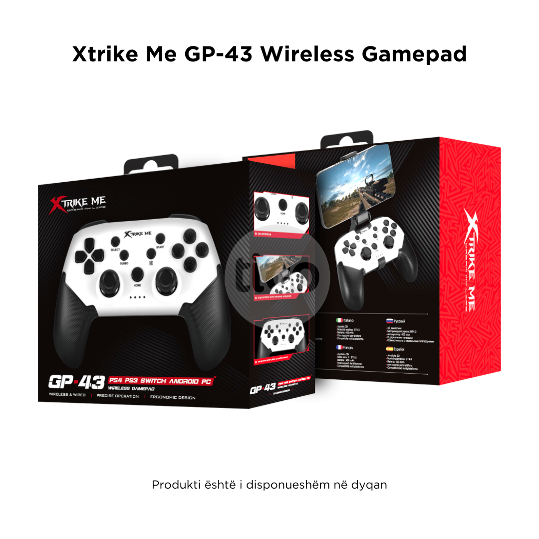 Xtrike Me GP-43 Wireless Gamepad - Leve Kontrolli