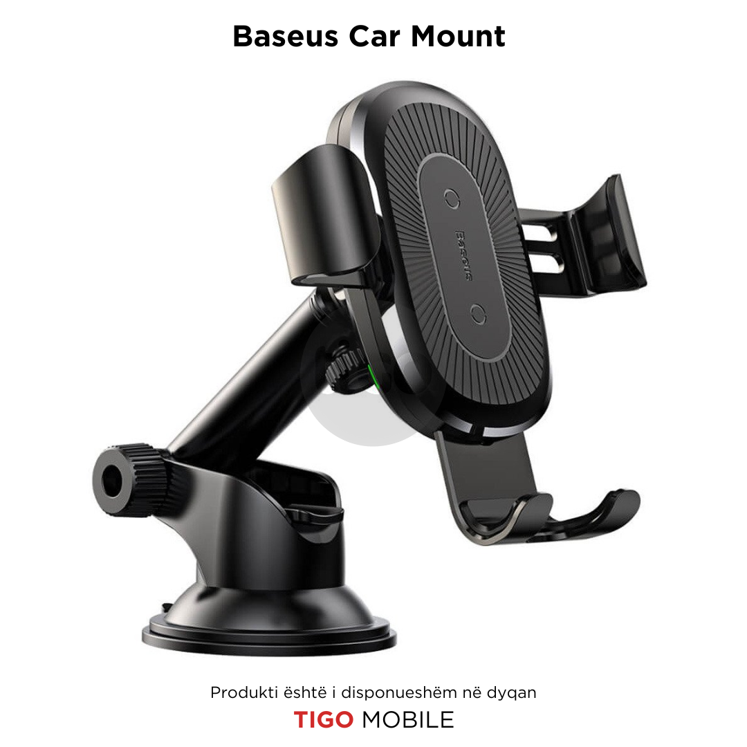 Mbajtes Telefoni dhe Karikues Wireless Charger Baseus