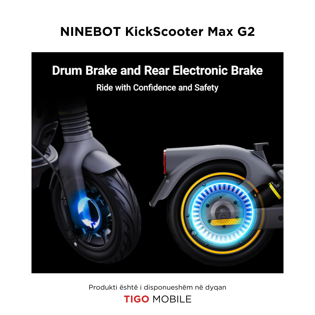 Skuter Elektrik Ninebot MAX G2 | 70 Km Distance