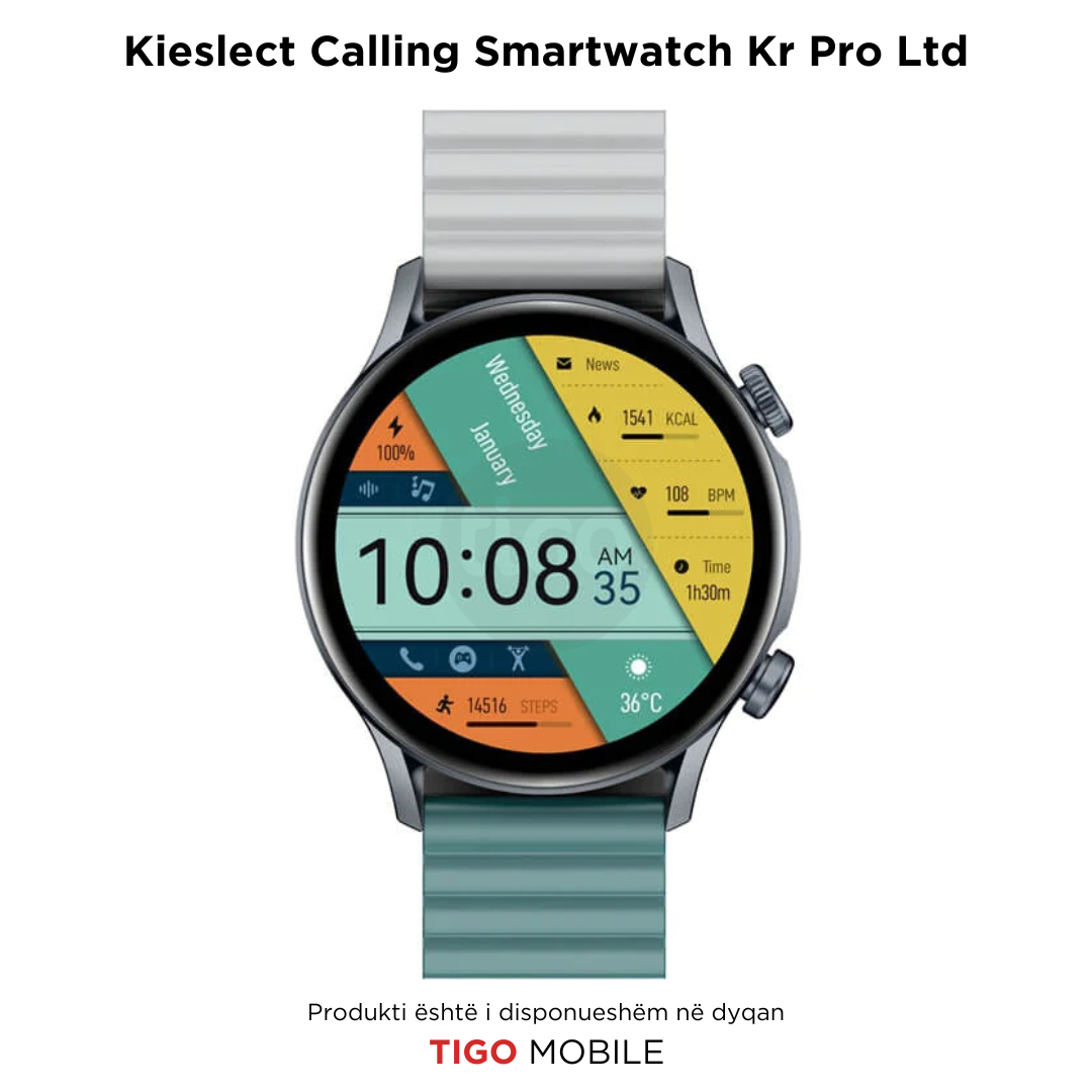 Ora inteligjente Kieslect KR Pro Ltd me ekran AMOLED 1.43 inç - Tigo Mobile