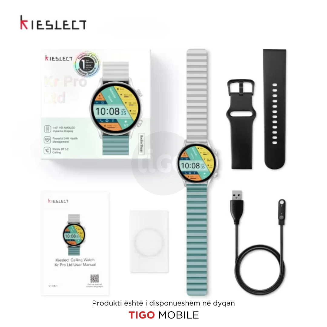 Kieslect Calling Smartwatch Kr Pro Ltd - Ore Inteligjente