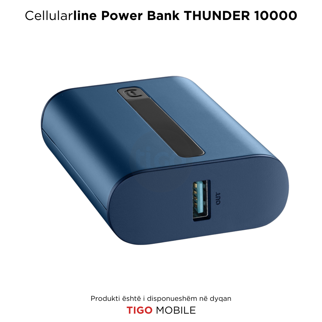 Power Bank 10000 mAh - Cellular Line Thunder