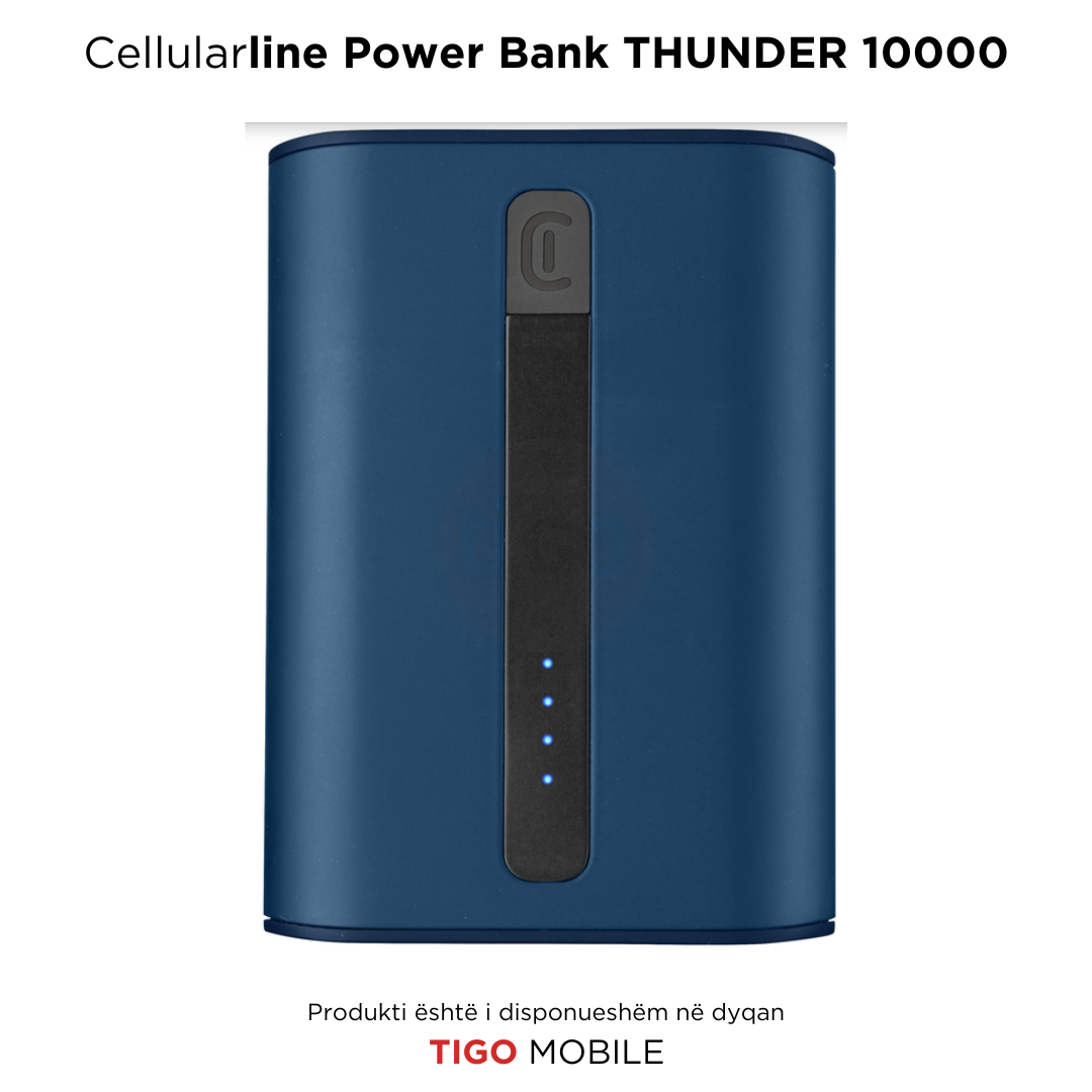 Power Bank 10000 mAh - Cellular Line Thunder