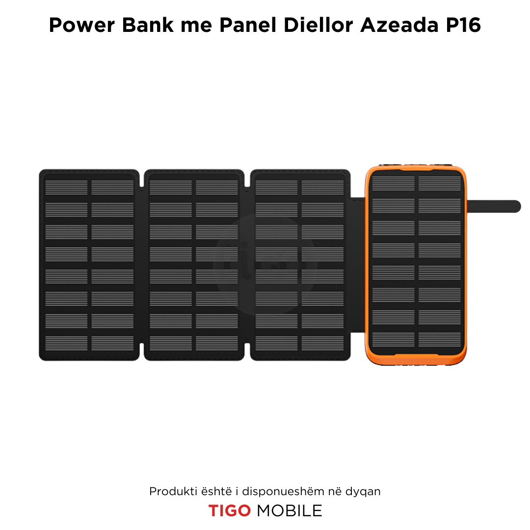Azeada Walker II - 20000mAh Solar Power Bank AZ-P16