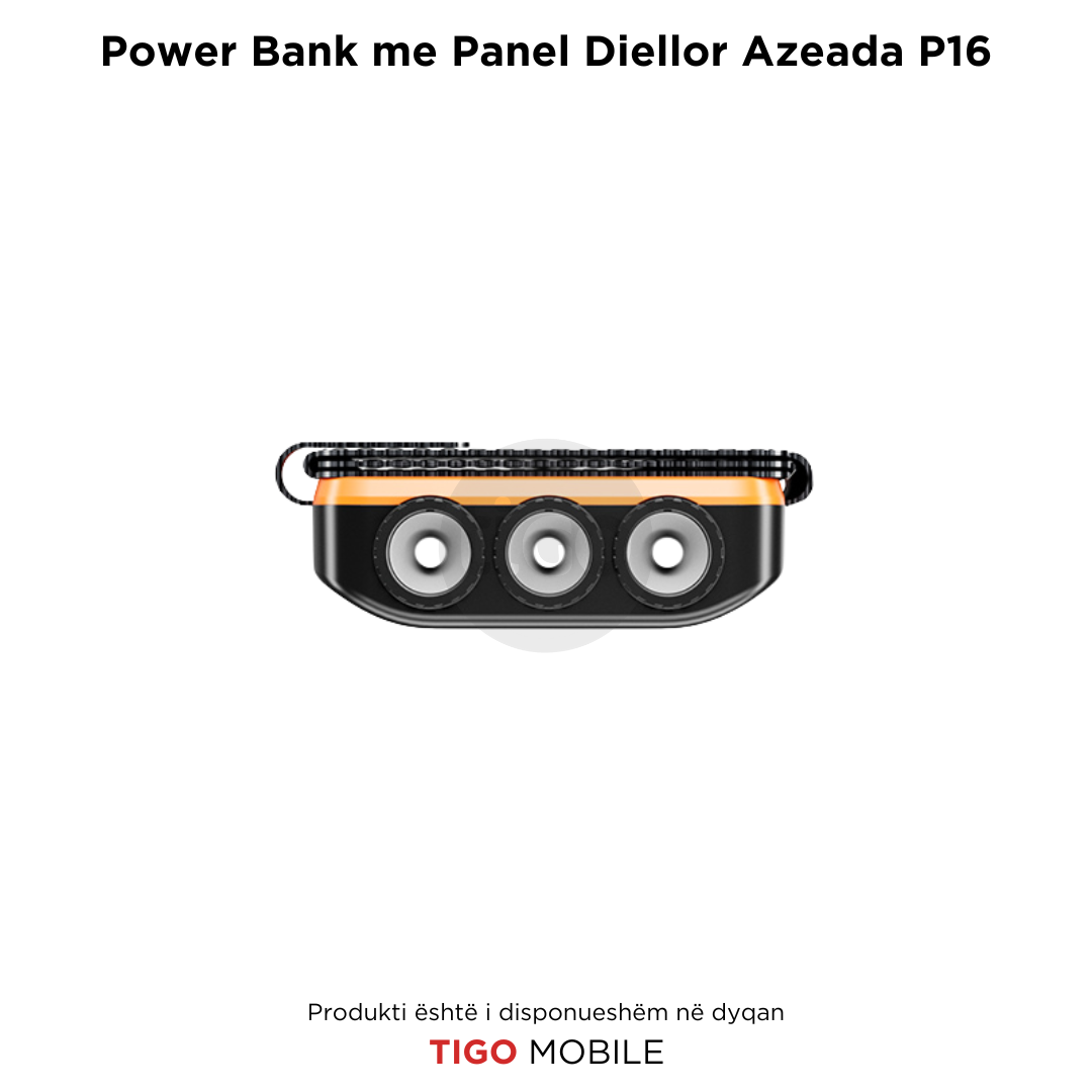 Azeada Walker II - 20000mAh Solar Power Bank AZ-P16