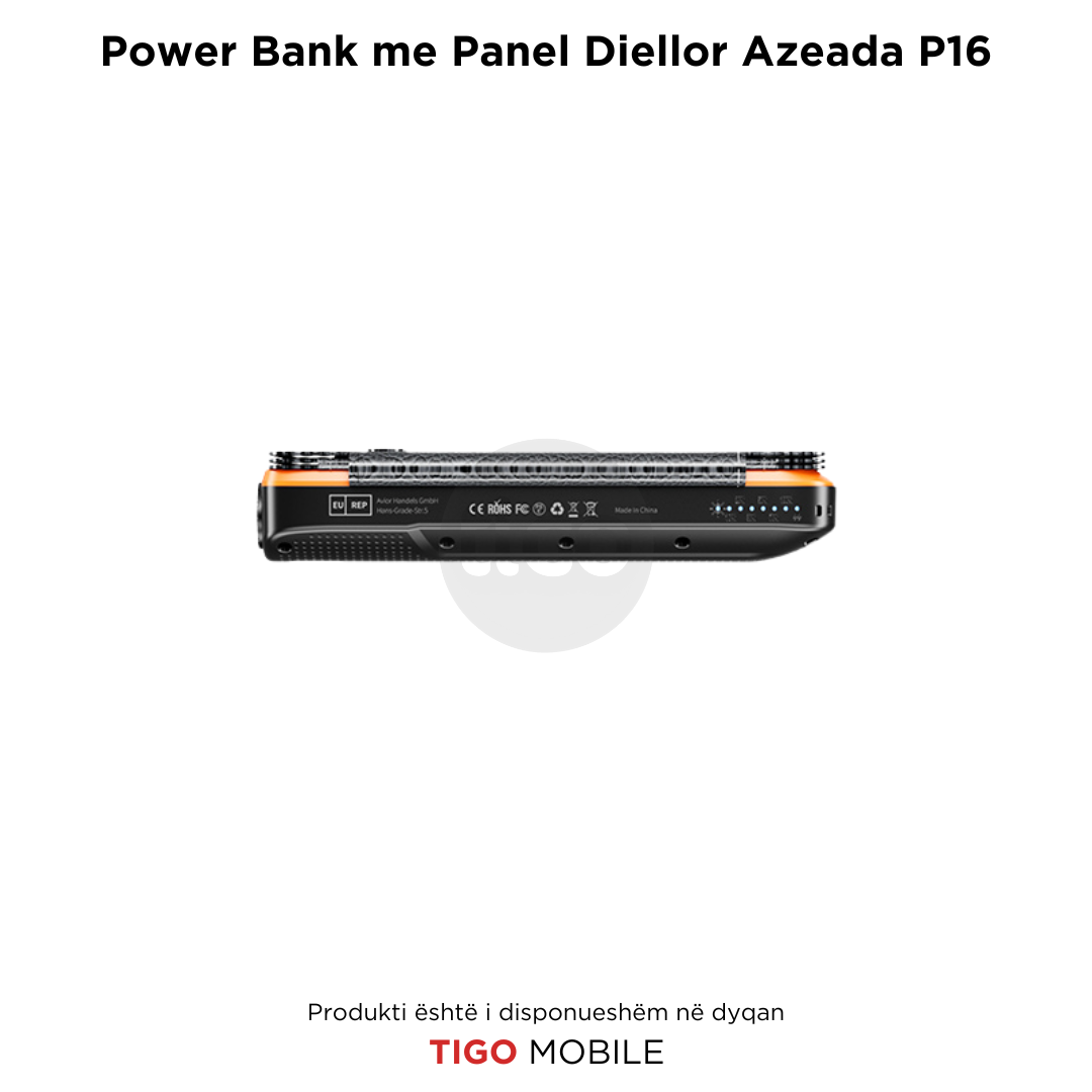 Azeada Walker II - 20000mAh Solar Power Bank AZ-P16