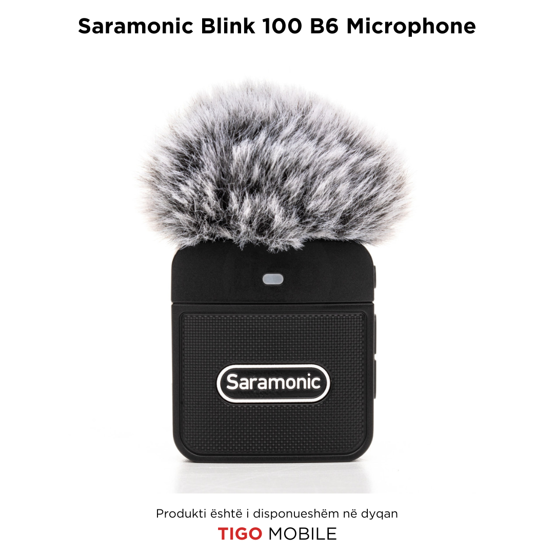 Saramonic Blink 100 B6 – Mikrofon Wireless për 2 Persona me USB-C për Telefon & PC