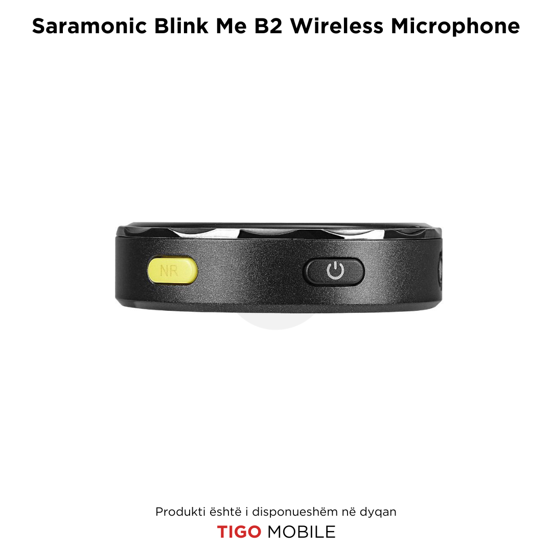 Saramonic Blink Me B2 Wireless Microphone - Mikrofon Wireless Profesional me Dy Transmetues dhe Ekran Touch