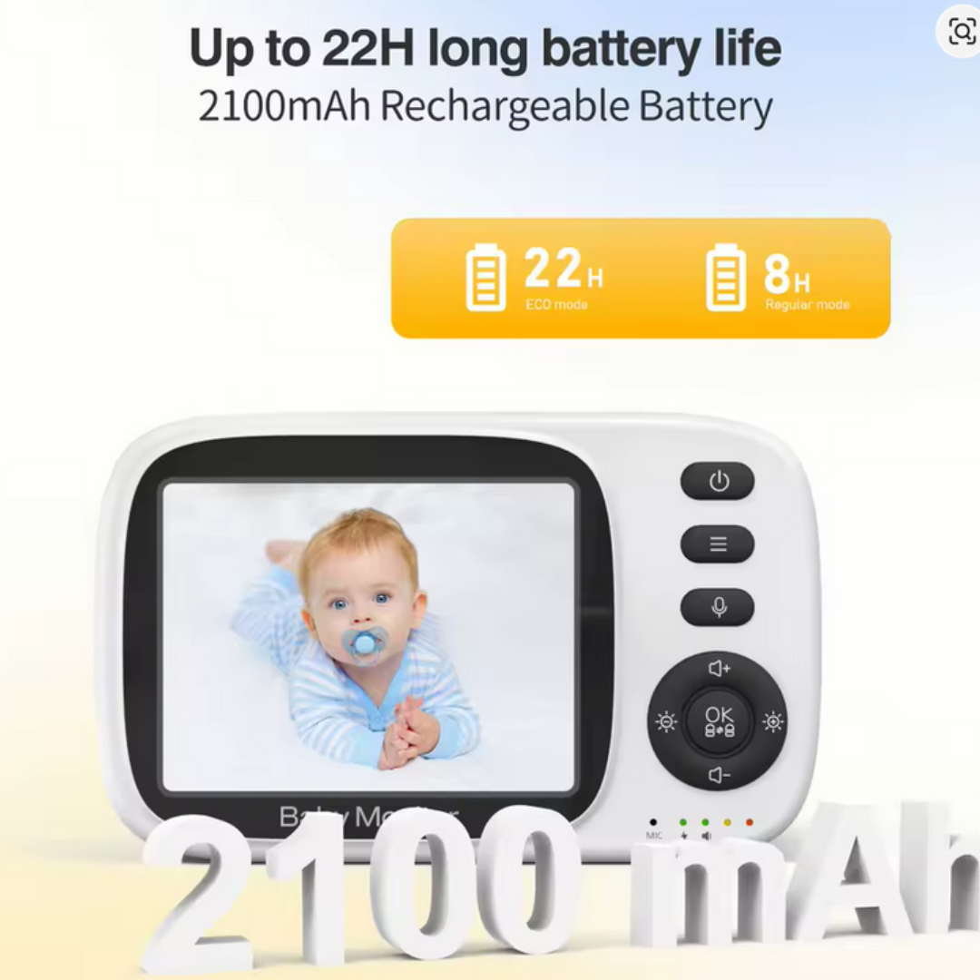 Video Baby Monitor me Ekran 2.4” – Monitorim për Foshnje Kamer