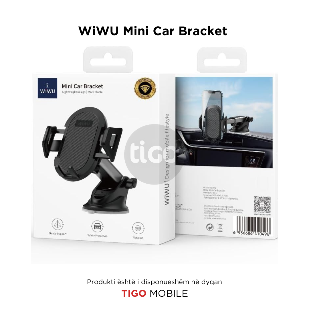 Mbajtës Telefoni në Makine - WiWU Car Bracket