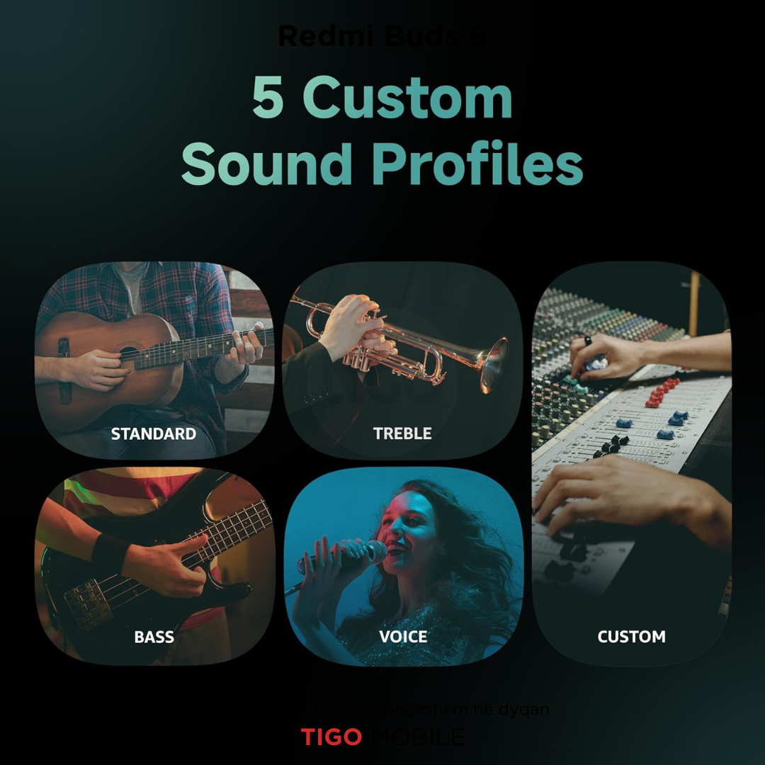 Xiaomi Redmi Buds 6 | Hybrid Noise Cancellation