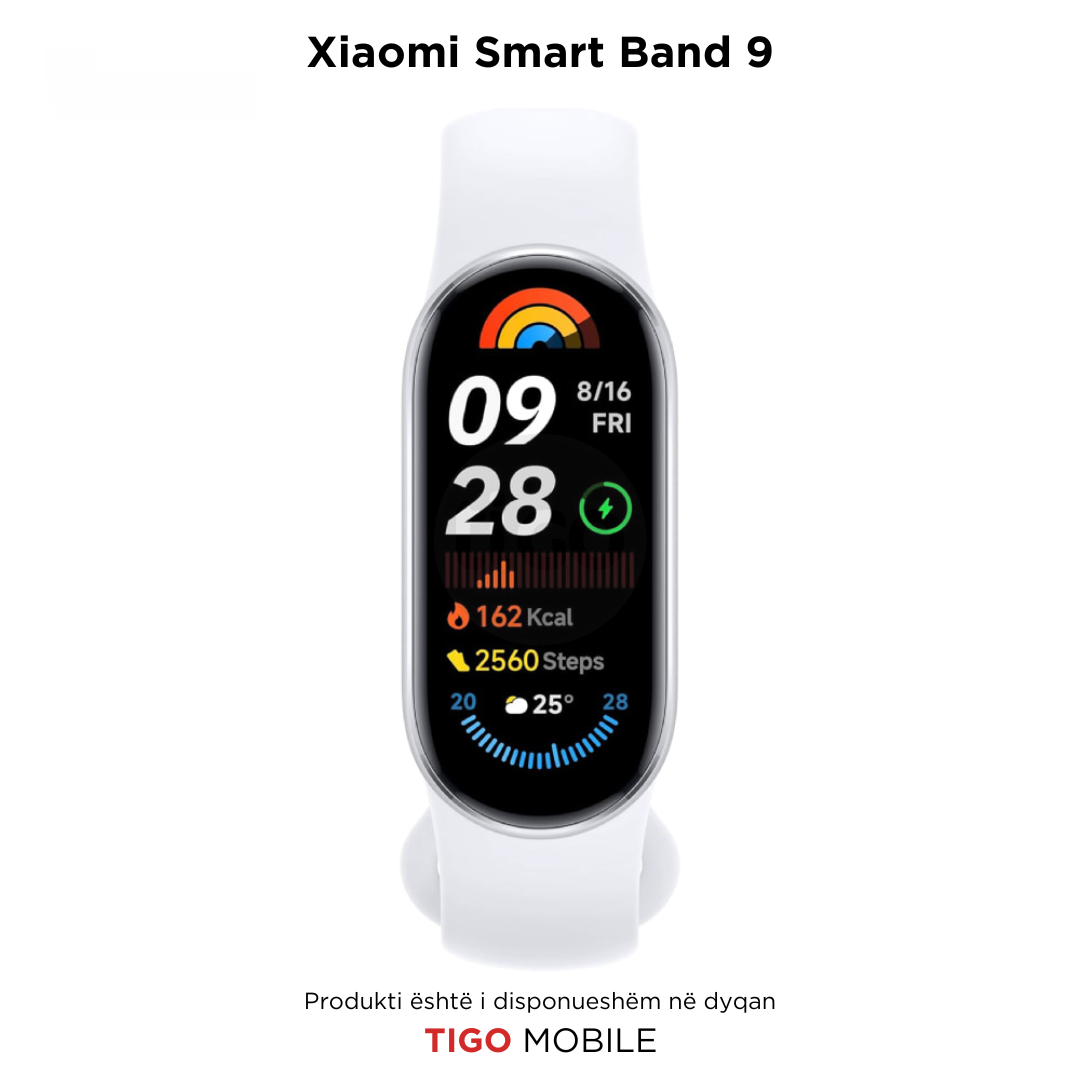 Xiaomi Smart Band 9 – Gjurmuesi Inteligjent për Shëndetin dhe Fitnesin -T igo Mobile Al
