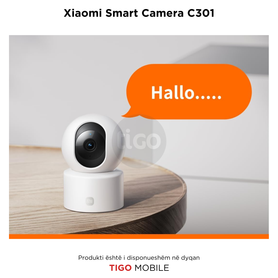 Xiaomi Smart Camera C301 - Kamer Inteligjente