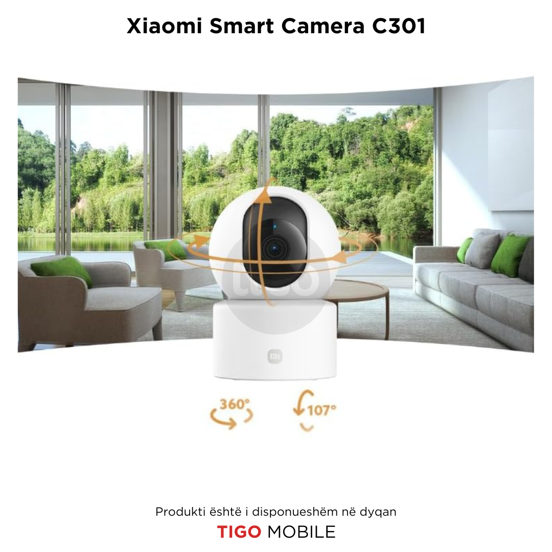 Xiaomi Smart Camera C301 - Kamer Inteligjente