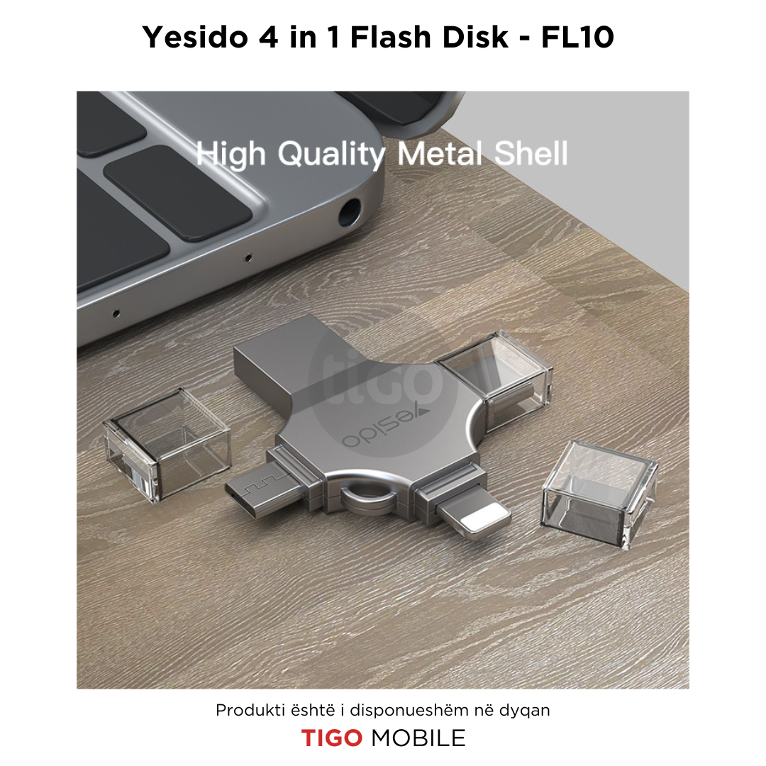 Yesido 4 in 1 Flash Disk -FL10