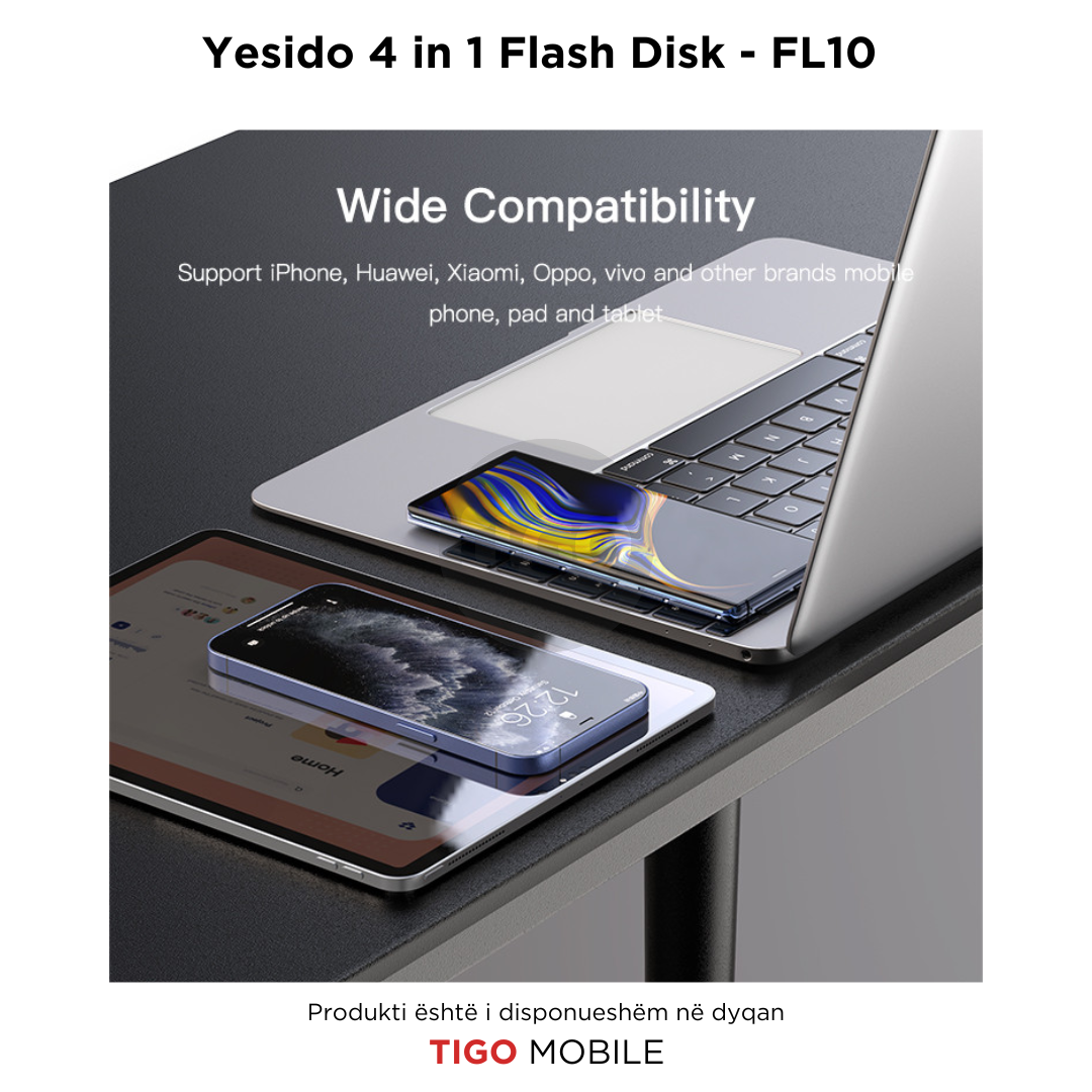 Yesido 4 in 1 Flash Disk -FL10