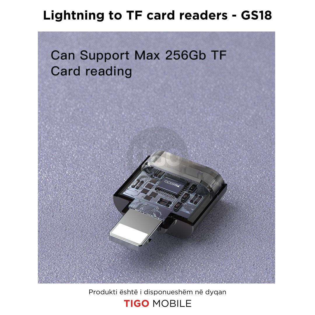 Yesido Lightning to TF card readers - GS18