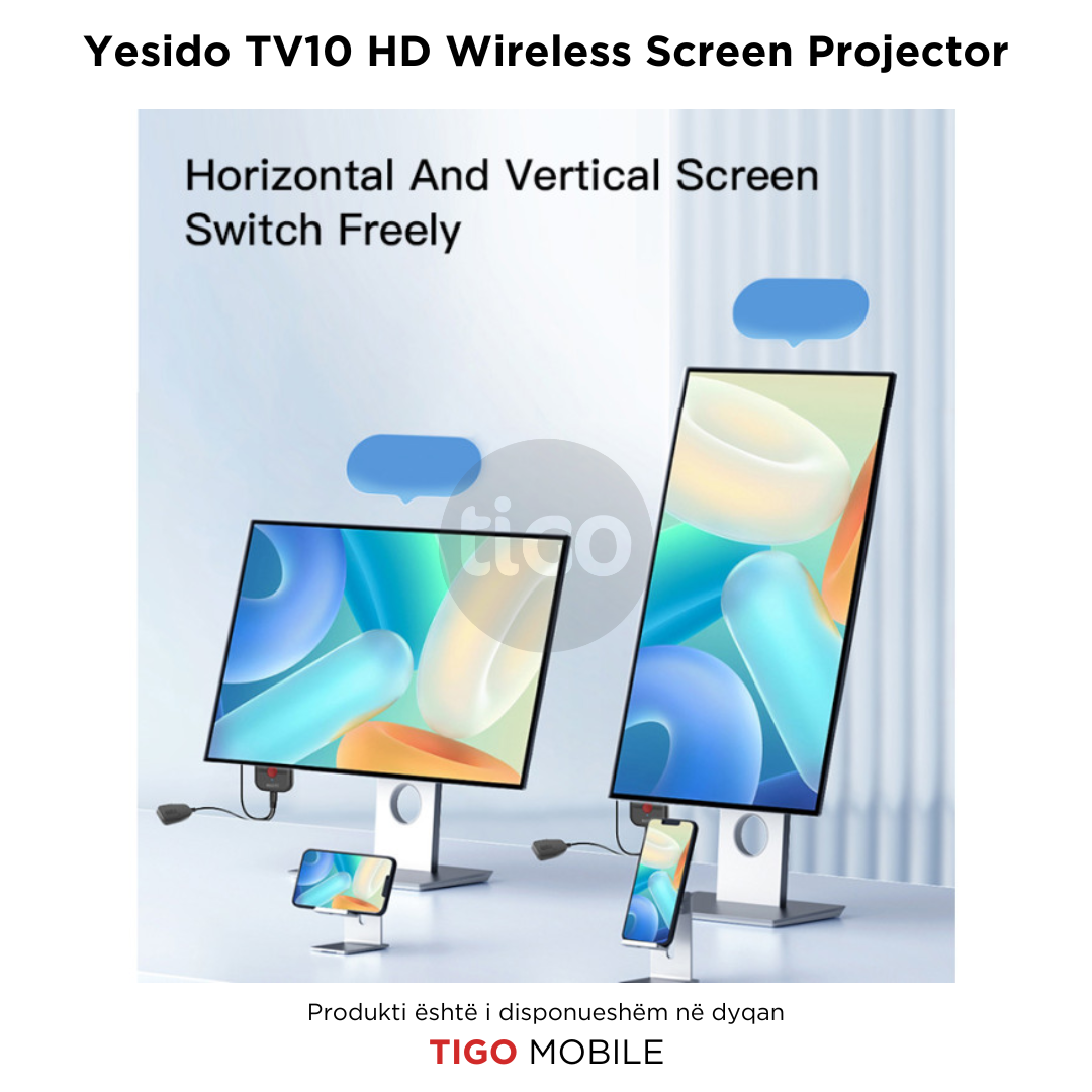 Yesido TV10 HD Wireless Screen Projector