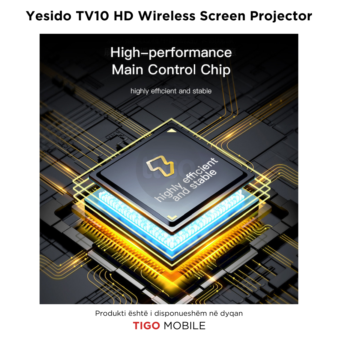 Yesido TV10 HD Wireless Screen Projector