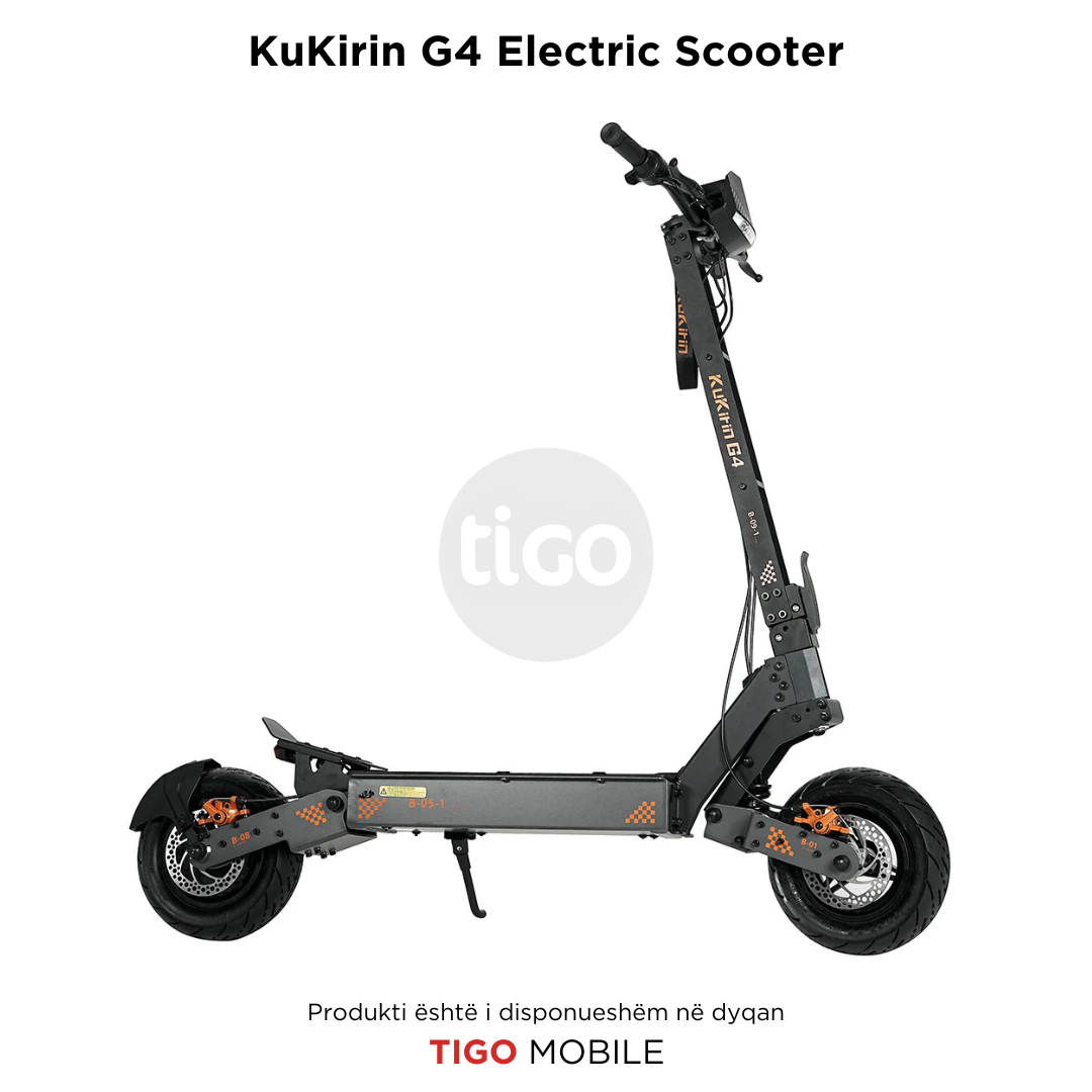 KuKirin G4 – Skuter Elektrik i Fuqishëm për Performancë Maksimale