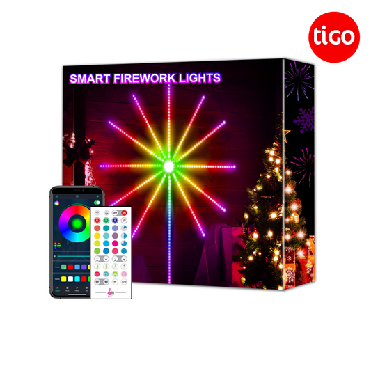 Led RGB Fireworks Light