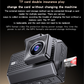 Yesido KM15 – Regjistrues 4K për Makina me Ekran të Madh, Dy Kamera, Vëzhgim 24 orë dhe Regjistrim me Ndjeshmëri nga Goditjet Dual Dash Cam - KM15 Yesido 4K Big Display Front Rear Dual Recording Vibration Triggers Recording Driving Recorder