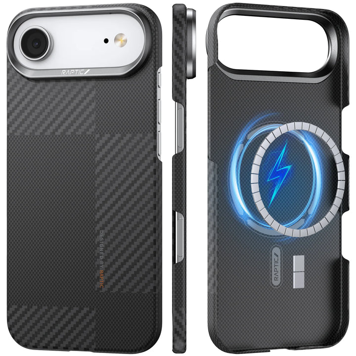 Raptic Kase Telefoni Aramid Fiber Geotik Magsafe Case for iPhone 17 Air