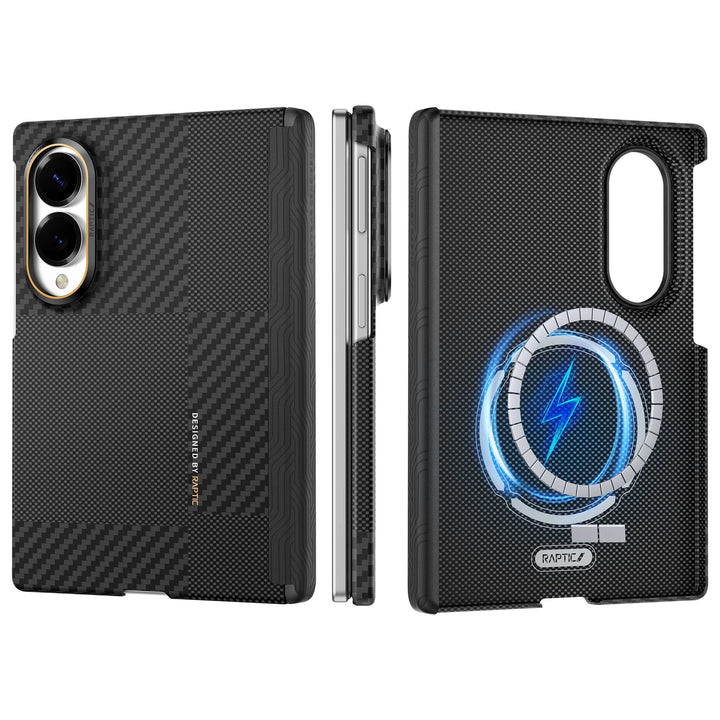Raptic Aramid Skin-Pro Magnetic Phone Case for SAMSUNG Galaxy Z Fold 8 - mondrian
