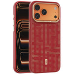 Raptic Kase Telefoni Aramid Skin for iPhone 17 Pro Max grid glory