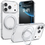 RAPTIC AIR STAND MAGSAFE PHONE CASE FOR IPHONE 18 PRO/18 PRO MAX -CLEAR