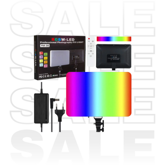 RGBW-LED PM-36 Professional Photography Fill Light