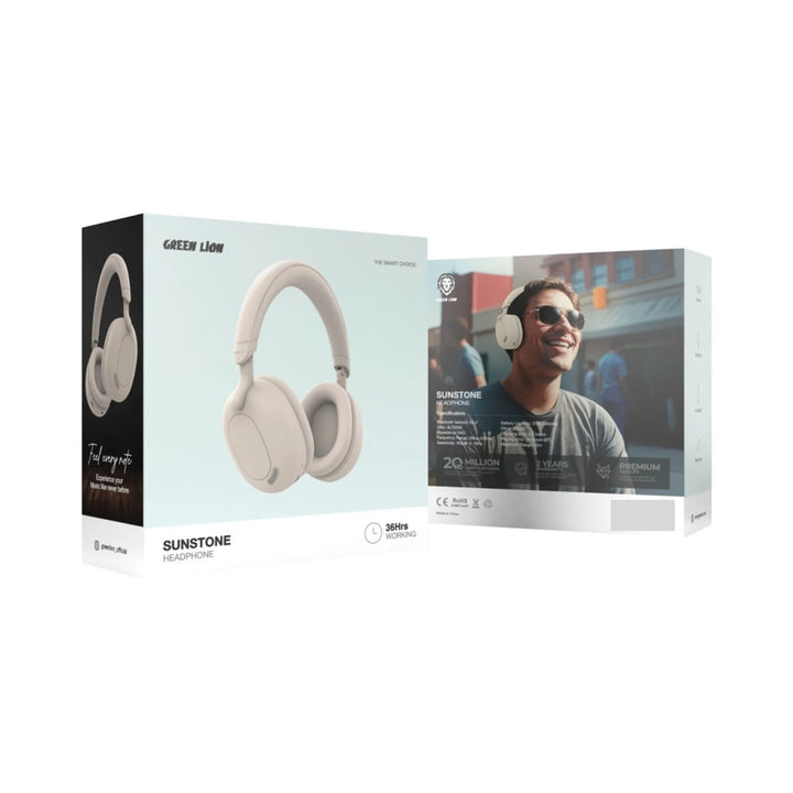Green Lion kufje Headphones Sunstone