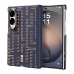 Raptic Aramid Skin-Pro Magnetic Phone Case for SAMSUNG Galaxy Z Fold 8 - grid valor