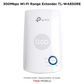 TP-LINK 300Mbps Wi-Fi Range Extender - Access Point TL-WA850RE