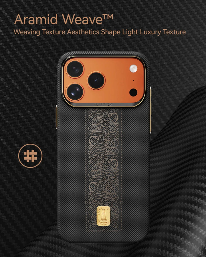 Raptic Aramid Skin Magsafe Phone Case 17 Pro Max - Rise