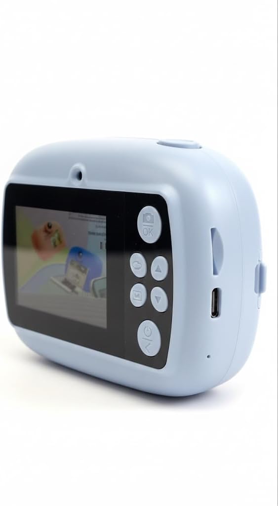 Print Camera childrens blu KC02