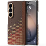 Raptic Aramid Skin-Pro  Magnetic Phone Case for SAMSUNG Galaxy Z Fold 8 Ultra - serenity amber