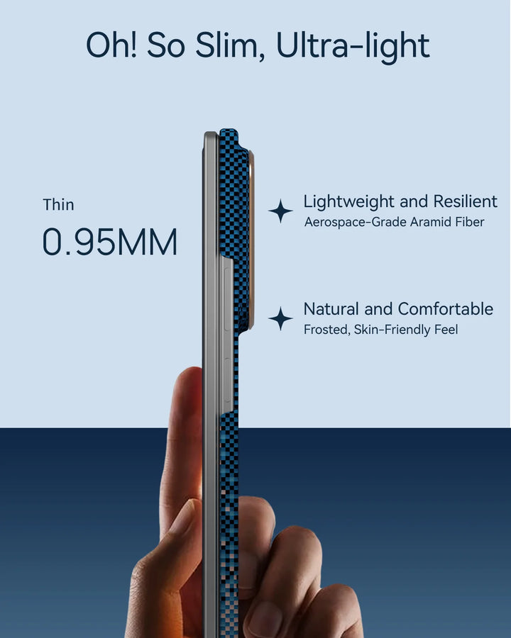 Raptic Aramid Skin-Pro  Magnetic Phone Case for SAMSUNG Galaxy Z Fold 8 Ultra - serenity emerald